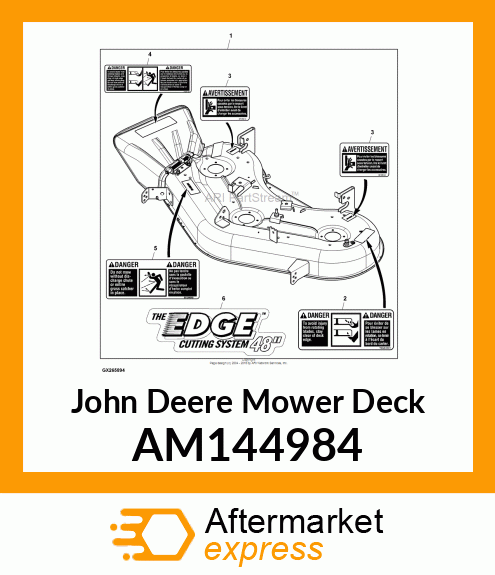 MOWER DECK AM144984