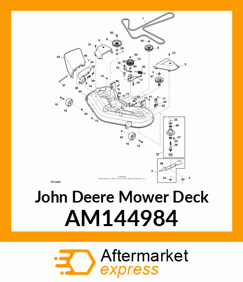 MOWER DECK AM144984