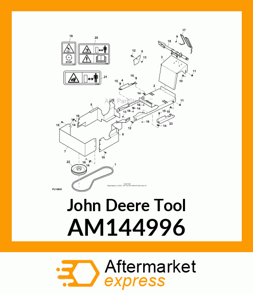 TOOL, SNOW CLEAN OUT AM144996