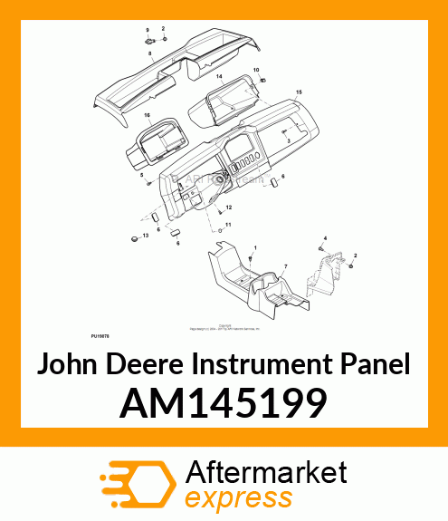 INSTRUMENT PANEL AM145199