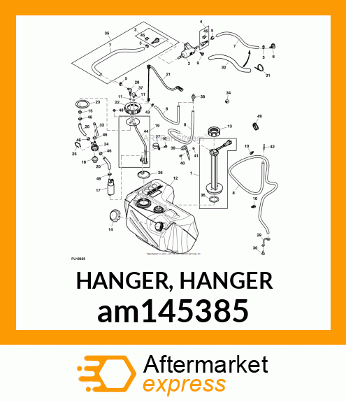 HANGER, HANGER am145385