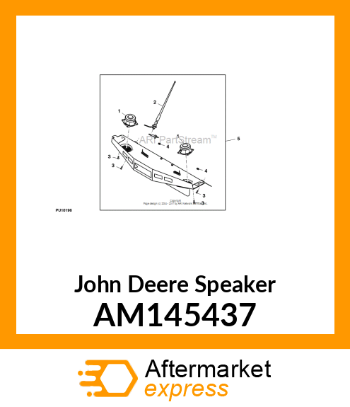 SPEAKER, SPEAKER AM145437