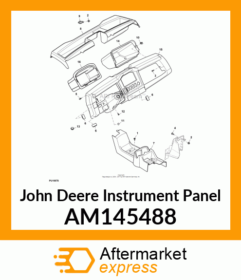 INSTRUMENT PANEL AM145488