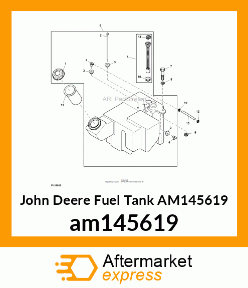 TANK, ASSEMBLY am145619