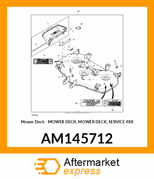 Mower Deck AM145712