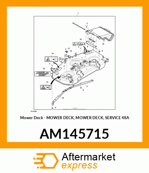 Mower Deck AM145715