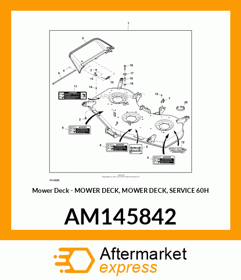 Mower Deck AM145842