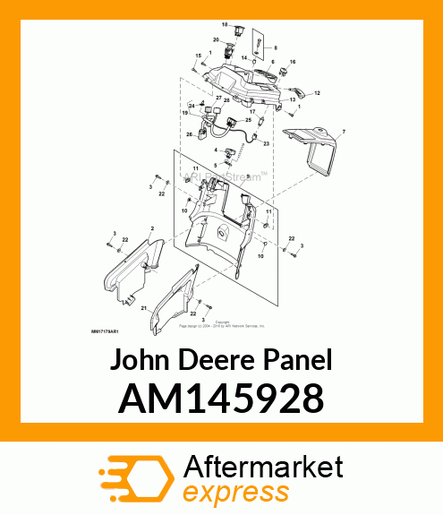 PANEL, INSTRUMENT AM145928