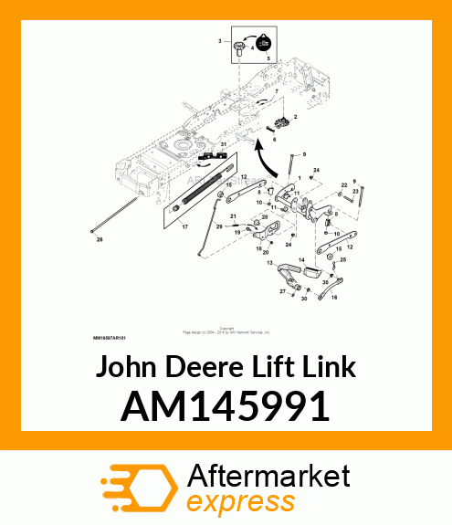 LINK, LIFT SYSTEM AM145991