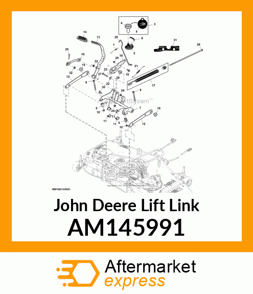 LINK, LIFT SYSTEM AM145991