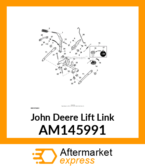 LINK, LIFT SYSTEM AM145991