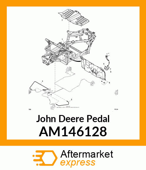 PEDAL AM146128