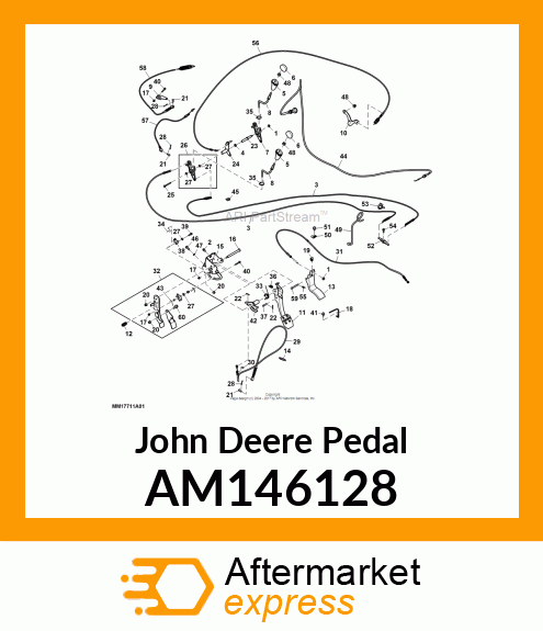 PEDAL AM146128