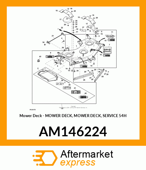 Mower Deck AM146224