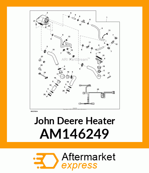 HEATER, HEATER, MDUV AM146249