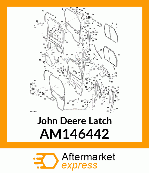 LATCH, LH SQUEEZE VI AM146442