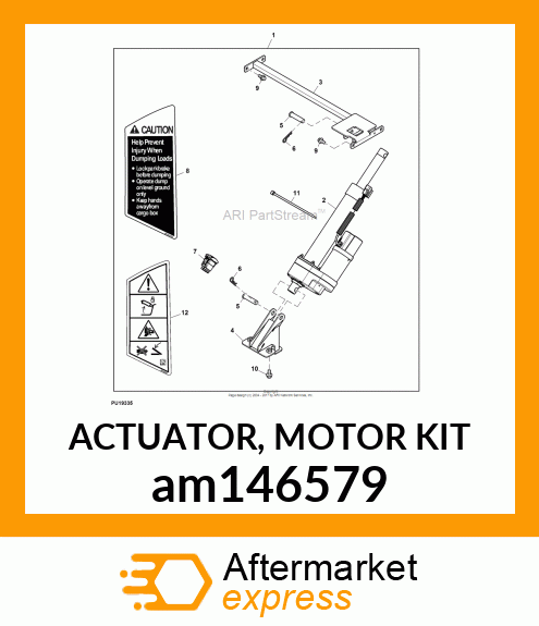 ACTUATOR, MOTOR KIT am146579