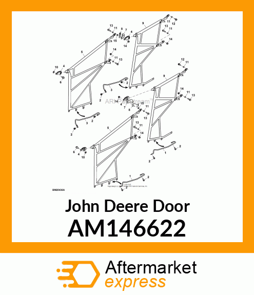 NET, ASSEMBLY, REAR MDUV AM146622