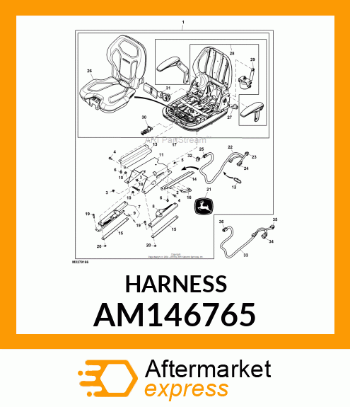 HARNESS, AIR AM146765