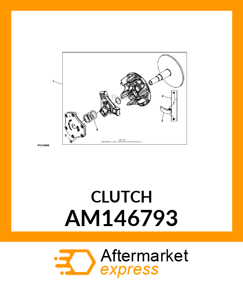 CLUTCH, PRIMARY AM146793