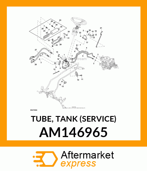 TUBE, TANK (SERVICE) AM146965