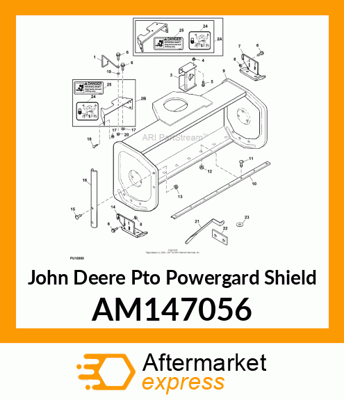 PTO POWERGARD SHIELD AM147056