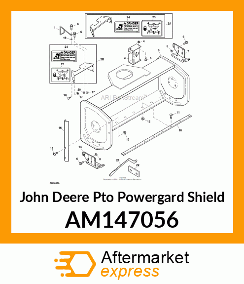 PTO POWERGARD SHIELD AM147056