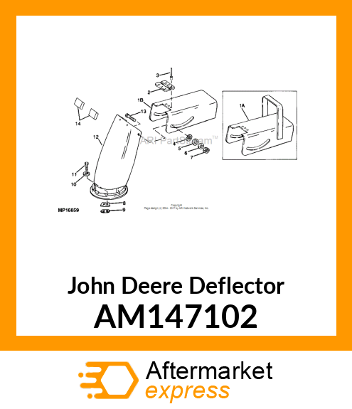 DEFLECTOR, DEFLECTOR, 47SB W/ DOM AM147102