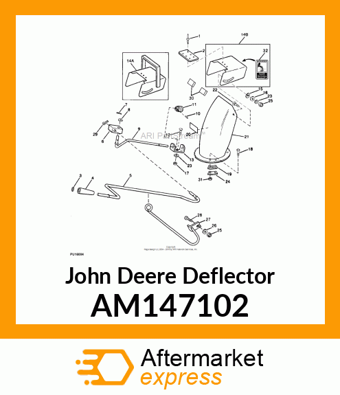 DEFLECTOR, DEFLECTOR, 47SB W/ DOM AM147102