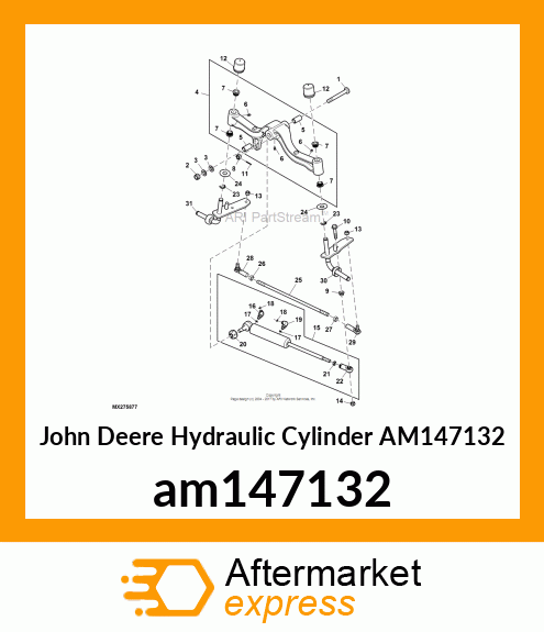 CYLINDER, 2WS STEERING am147132