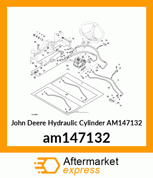 CYLINDER, 2WS STEERING am147132