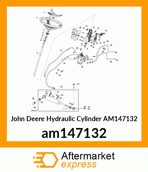 CYLINDER, 2WS STEERING am147132