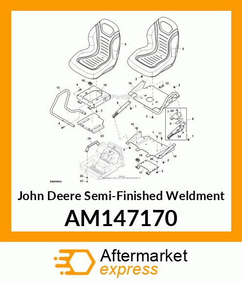 Finished Weldment AM147170