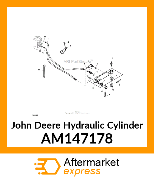 CYLINDER, STEERING (MFWD) AM147178