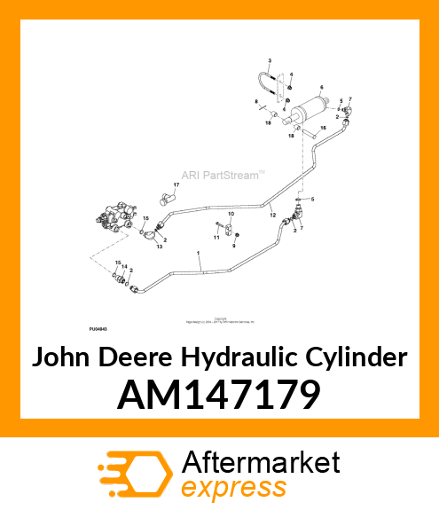 CYLINDER, HYD. LIFT AM147179