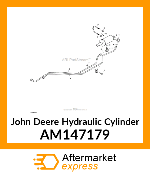 CYLINDER, HYD. LIFT AM147179