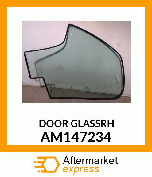 WINDOWPANE, DOOR, GLASS RH WITH SEA AM147234