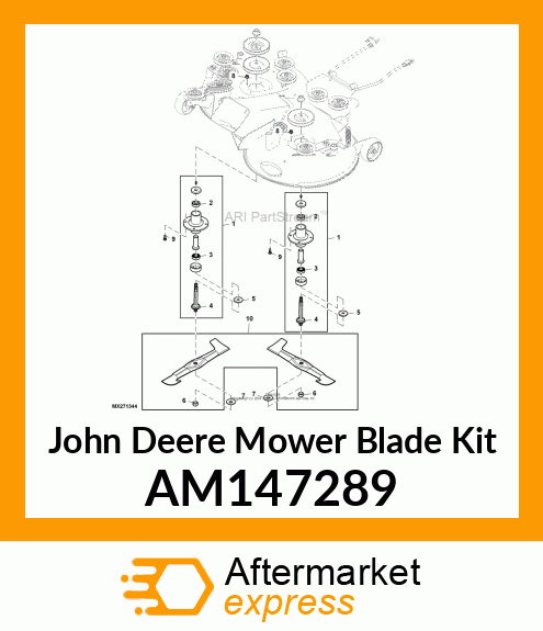 42RD BLADE KIT AM147289