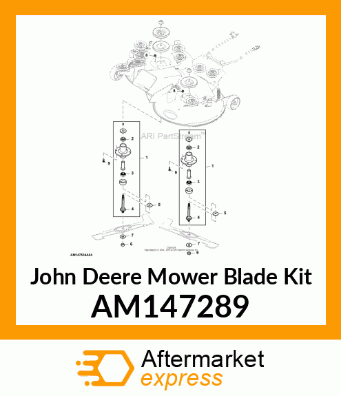 42RD BLADE KIT AM147289