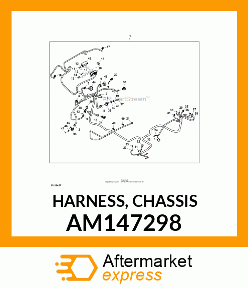 HARNESS, CHASSIS AM147298