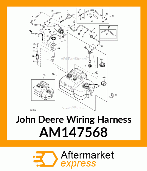 WIRING HARNESS, FUEL PUMP WIRING HA AM147568