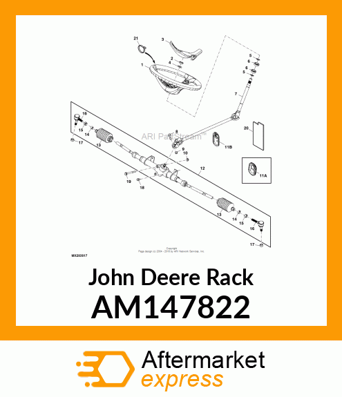 RACK AM147822