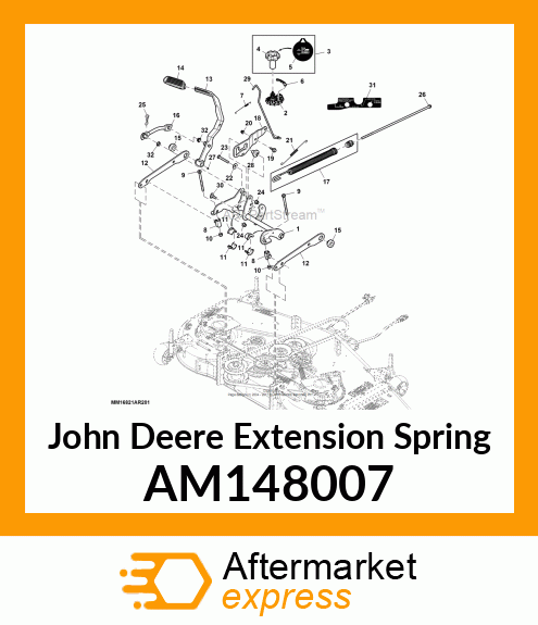 EXTENSION SPRING AM148007