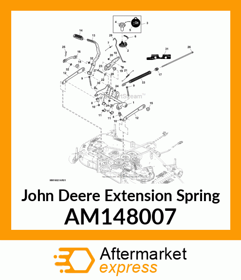 EXTENSION SPRING AM148007