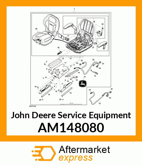 VALVE AND KNOB, COMBINATION AM148080