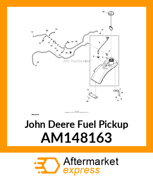 ASSY, X3R FUEL PICKUP/LO FUEL SEN AM148163