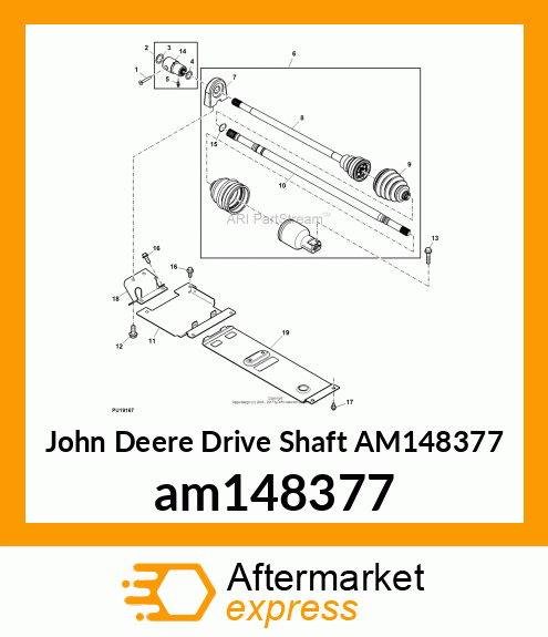 DRIVESHAFT, XUV560 am148377