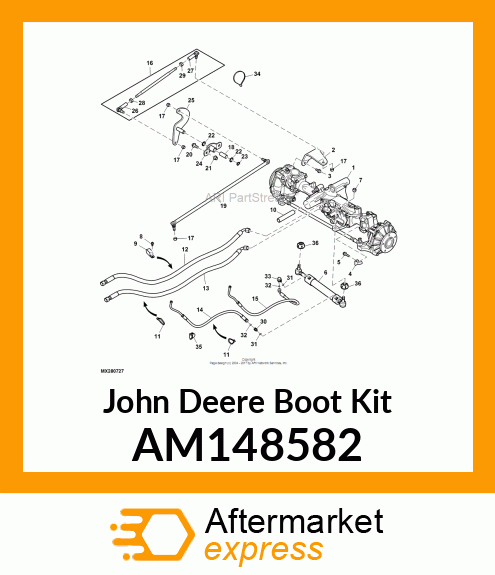 BOOT, BALL JOINT KIT AM148582