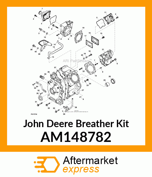 BREATHER KIT, BREATHER KIT 625I AM148782