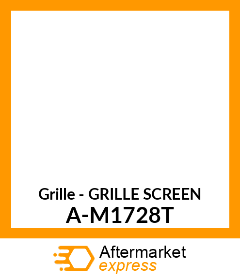 Grille - GRILLE SCREEN A-M1728T